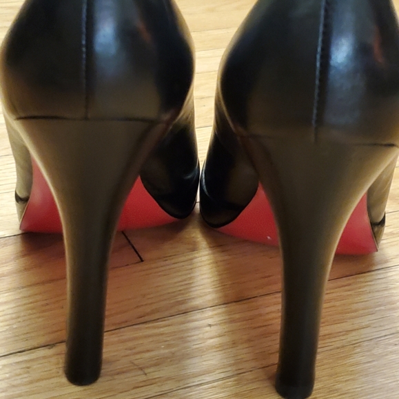 Red sole leather heel - Picture 4 of 6